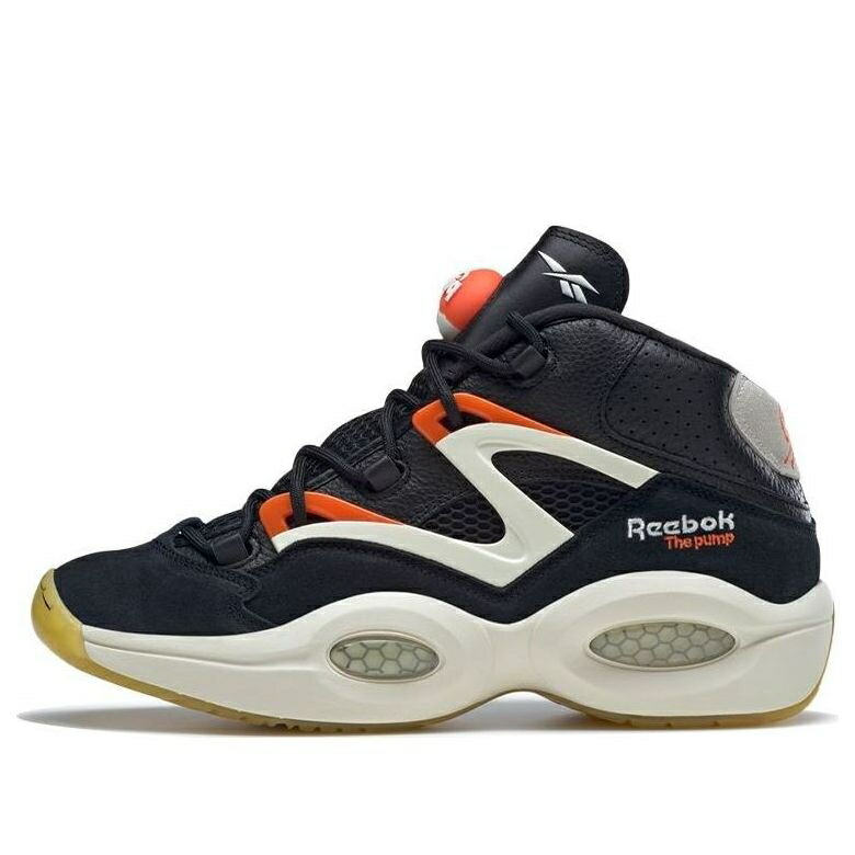 リーボック クエスチョン ポンプ コア 黒色 ブラック クラシック 白色 ホワイト 'PUMP LITE' スニーカー メンズ REEBOK QUESTION PUMP OMNI H06496 / CORE BLACK CLASSIC WHITE CHALK