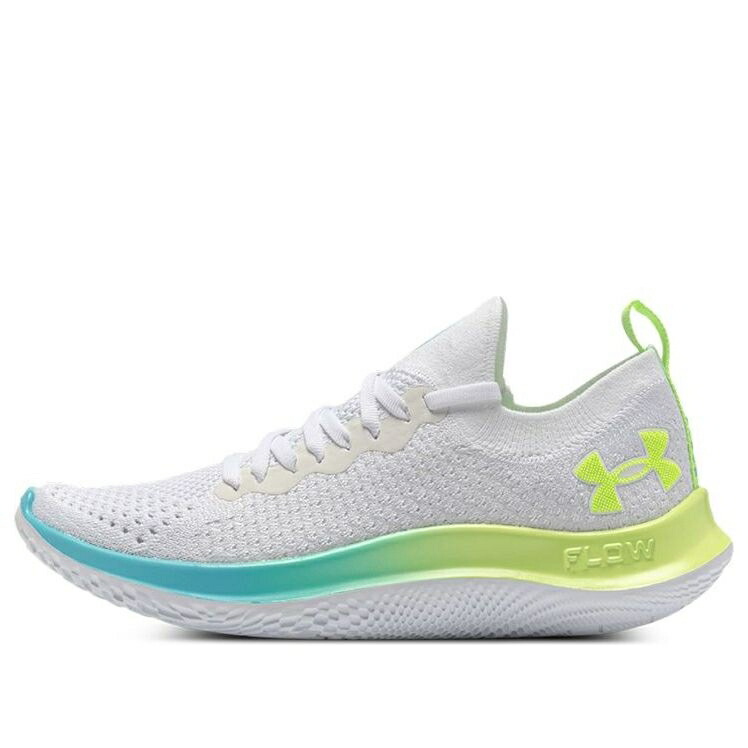 流出受け答え 白いこと 白いこと 黄味がかった 黄色 アンダーアーマー \u0027WHITE YELLOW\u0027 スニーカー レディース UNDER ARMOUR (WMNS) UNDER ARMOUR FLOW VELOCITI SE CN NEON 3025711-112 / WHITE YELLOW