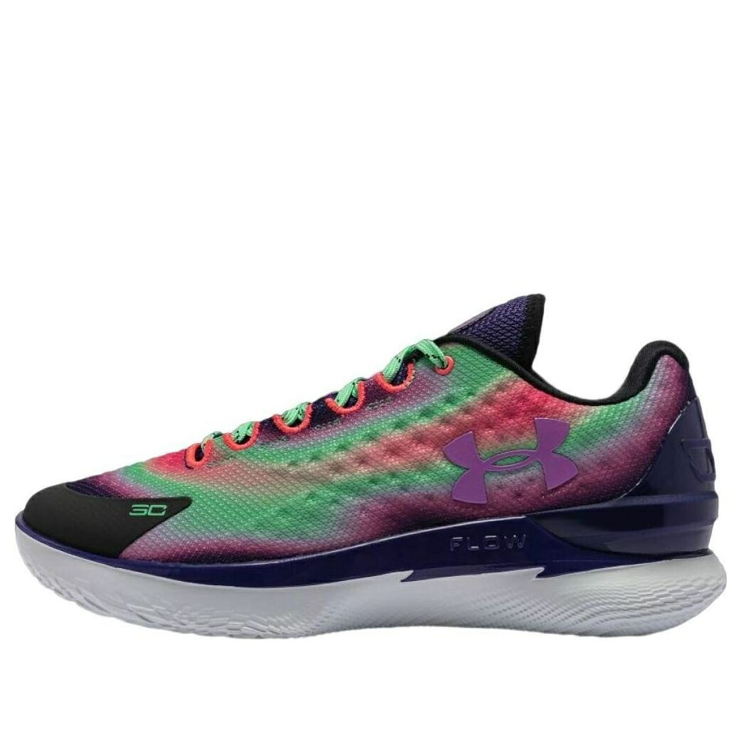 カリー 紫 パープル 黒いこと 黒いこと アンダーアーマー \u0027NORTHERN LIGHTS\u0027 スニーカー メンズ UNDER ARMOUR UNDER ARMOUR CURRY 1 LOW FLOTRO 3025633-001 / PURPLE BLACK