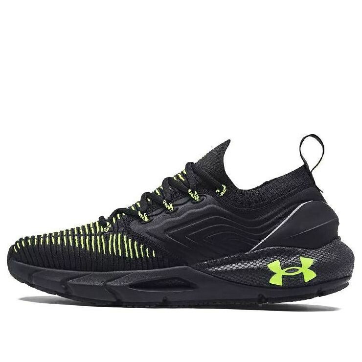 黒色 ブラック 緑 グリーン アンダーアーマー 'BLACK' スニーカー メンズ UNDER ARMOUR UNDER ARMOUR HOVR PHANTOM 2 3024154-008 / BLACK GREEN