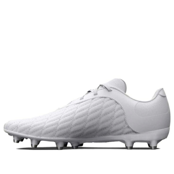 選りわける 白いこと 白いこと しろがね色 しろがね色 アンダーアーマー \u0027WHITE SILVER\u0027 スニーカー メンズ UNDER ARMOUR UNDER ARMOUR MAGNETICO SELECT 3 FG METALLIC 3027039-100 / WHITE METALLIC SILVER