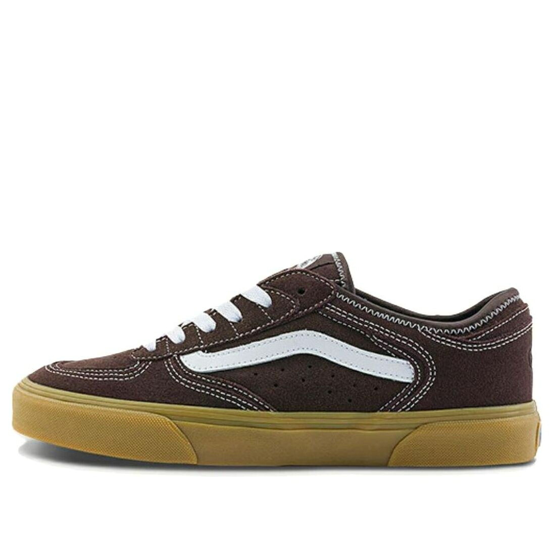 ヴァンズ バンズ 古典派音楽 赤銅色 赤銅色 \u0027GUM CHOCOLATE\u0027 スニーカー メンズ VANS ROWLEY CLASSIC VN0A4BTTE2M / BROWN GUM