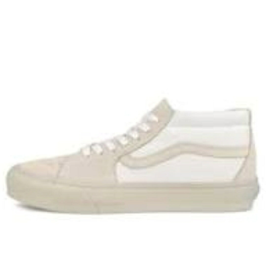 ヴァンズ バンズ 白色 ホワイト 'WHITE' スニーカー メンズ VANS X JJJJOUND UA SK8-MID VLT LX VN0A7TNHW001 / WHITE