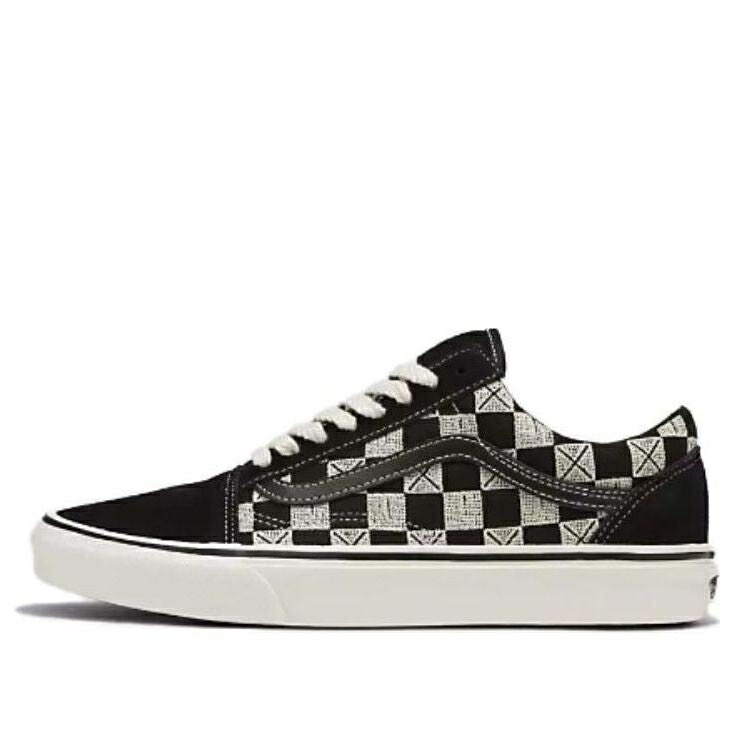 ヴァンズ バンズ 黒色 ブラック 白色 ホワイト オールドスクール BLACK スニーカー メンズ VANS BLUR CHECK OLD SKOOL VN000CP5BM8 / BLACK WHITE