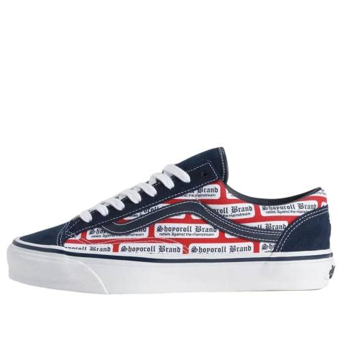 ヴァンズ バンズ 青碧 青碧 赤 赤いこと 年寄りの学院 \u0027SHOYROLL RED\u0027 スニーカー メンズ VANS OLD SKOOL 36 BLUE VN000DC0JCG / BLUE RED