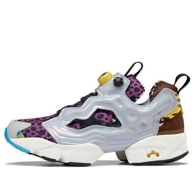 リーボック 緑 グリーン 茶色 ブラウン インスタポンプフューリー 'MULTICOLOR' スニーカー メンズ REEBOK INSTAPUMP FURY 94 X FLINTSTONES MEET JETSONS 'MULTI-COLOR' GY8819 / KIWI GREEN AUBERGINE JUST BROWN｜スニケス