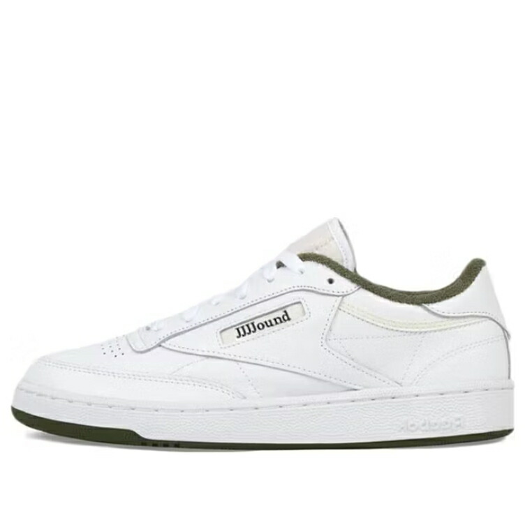 リーボック クラブ 白色 ホワイト オリーブ 'OLIVE' スニーカー メンズ REEBOK CLUB C 85 X JJJJOUND GX9657 / WHITE OLIVE