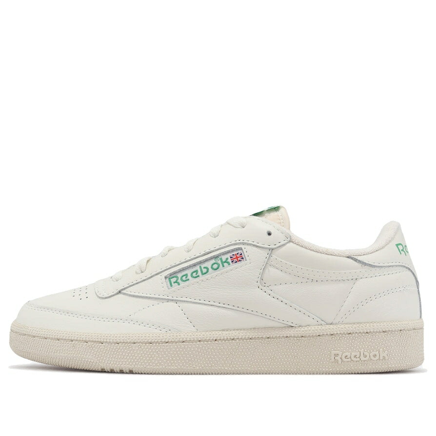 リーボック クラブ ビンテージ ヴィンテージ 緑 グリーン CHALK GREEN スニーカー メンズ REEBOK CLUB C 85 VINTAGE GLEN 100000317 / CHALK PAPERWHITE GLEN GREEN