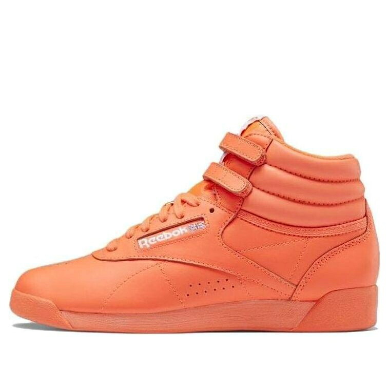 リーボック 無償性表現スタイル 橙 オレンジ色 \u0027ORANGE FLARE\u0027 スニーカー レディース REEBOK (WMNS) FREESTYLE HI GW7171 / ORANGE FLARE ORANGE FLARE