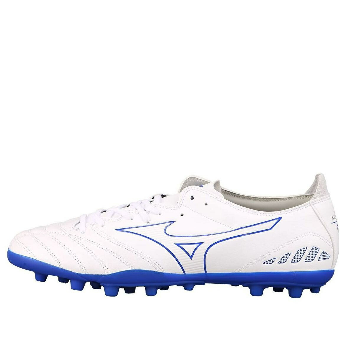 ミズノ ネオ プロ 白色 ホワイト 青色 ブルー WHITE BLUE スニーカー メンズ MIZUNO MORELIA NEO 3 PRO AG P1GA228425 / WHITE BLUE