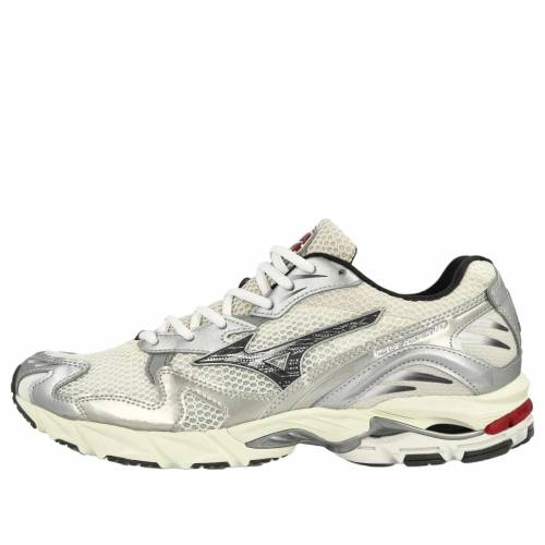 ミズノ ウェーブ ウェイブ 黒色 ブラック 白色 ホワイト 砂色 サンド 'WHITE RED' スニーカー メンズ MIZUNO WAVE RIDER 10 BLACK RYTHMIC D1GA243111 / SNOW WHITE BLACK SAND RYTHMIC