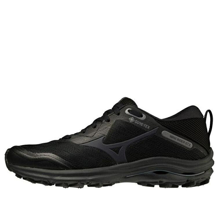 ミズノ 縮くれる ウェイブ ゴアテックス 黒いこと 黒いこと \u0027BLACK\u0027 スニーカー レディース MIZUNO (WMNS) WAVE RIDER GORE-TEX J1GD217915 / BLACK