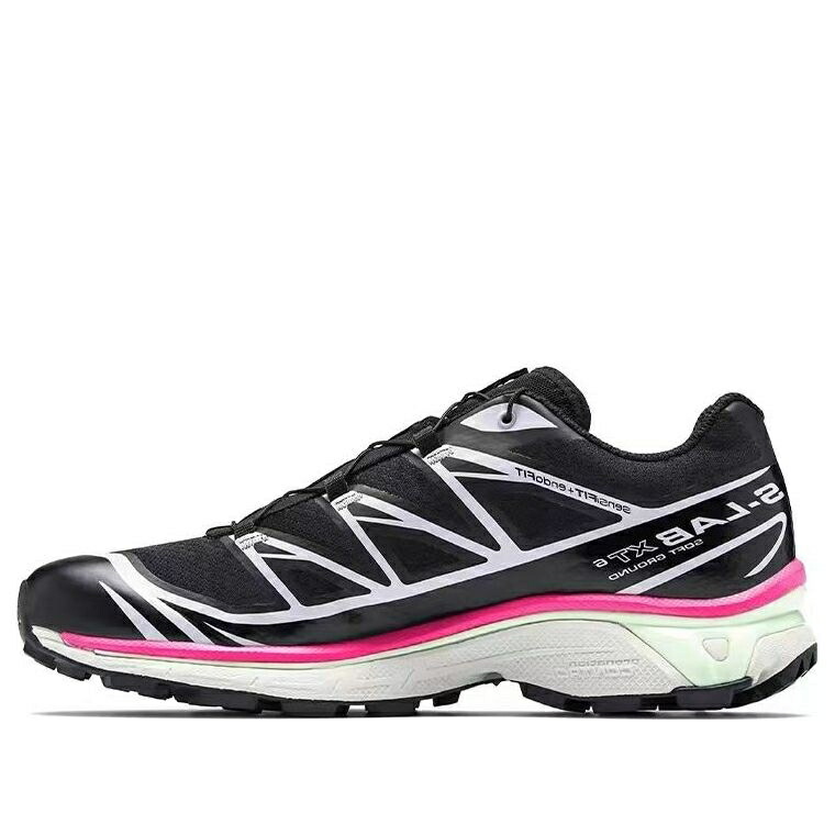 サロモン ピンク 黒色 ブラック 紫 パープル 'BLACK PURPLE' スニーカー メンズ SALOMON XT-6 PINK 414550 / BLACK PINK PURPLE
