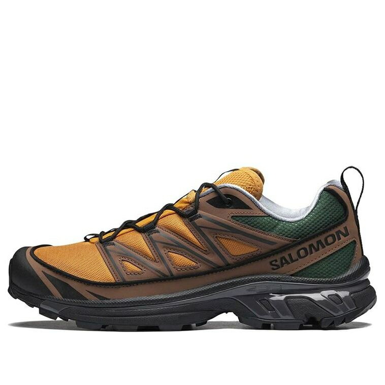 サロモン 黄味がかった 黄色 赤銅色 赤銅色 緑 緑であること スニーカー メンズ SALOMON XT-6 75TH ANNIVERSARY 417053 / YELLOW BROWN GREEN