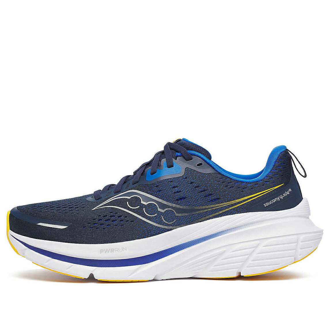 サッカニー 紺色 ネイビー 'NAVY SKYDIVER' スニーカー メンズ SAUCONY GUIDE 18 WIDE S20999-164 / NAVY SKYDIVER|スニケス