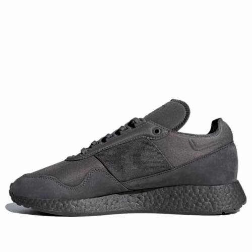 dark gray running shoes