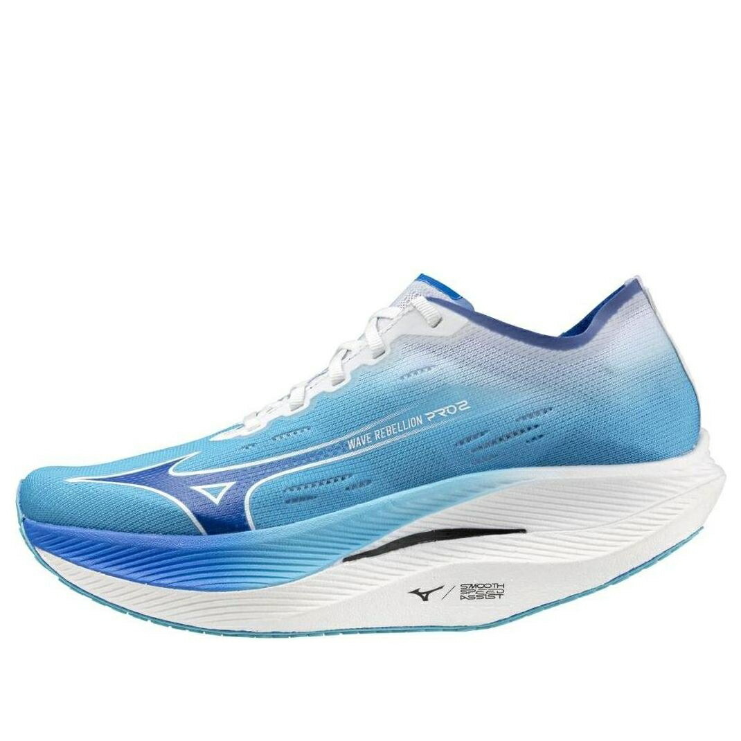 ミズノ ウェーブ ウェイブ プロ 青色 ブルー RIVER BLUE スニーカー メンズ MIZUNO WAVE REBELLION PRO 2 BLUE MUGEN U1GD241751 / RIVER BLUE MUGEN BLUE