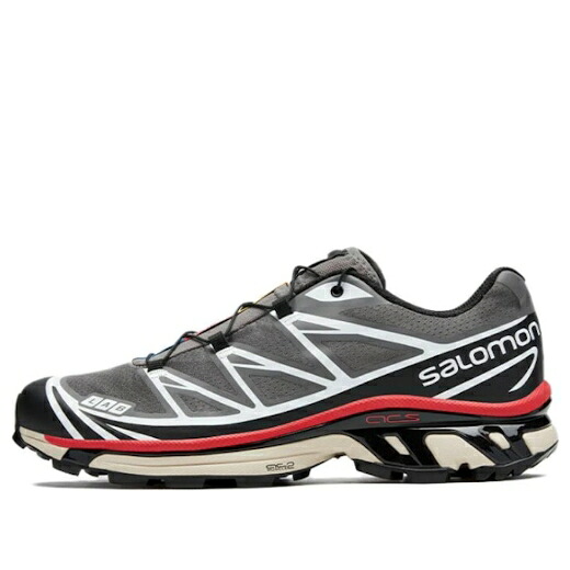 サロモン 黒いこと 黒いこと 赤 赤いこと \u0027PEWTER RED\u0027 スニーカー メンズ SALOMON XT-6 BLACK AURORA 472932 / PEWTER BLACK AURORA RED