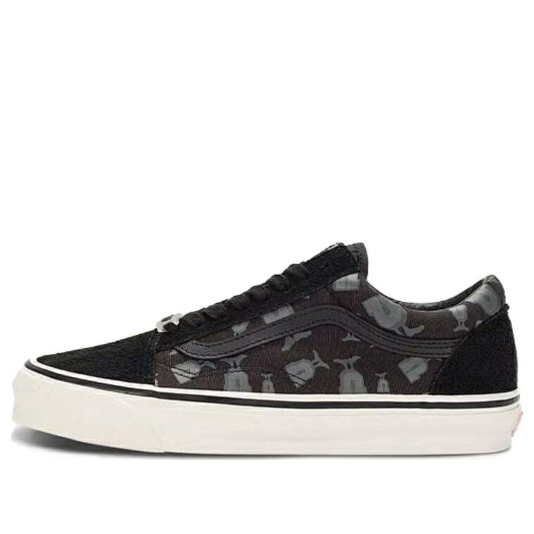 ヴァンズ バンズ アンディフィーテッド 黒いこと 黒いこと 年寄りの学院 \u0027BLACK\u0027 スニーカー メンズ VANS X UNDEFEATED OLD SKOOL VN0A4P3XBMA / BLACK