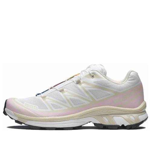 サロモン 白色 ホワイト ピンク WHITE PINK スニーカー メンズ SALOMON XT-6 477392 / WHITE PINK