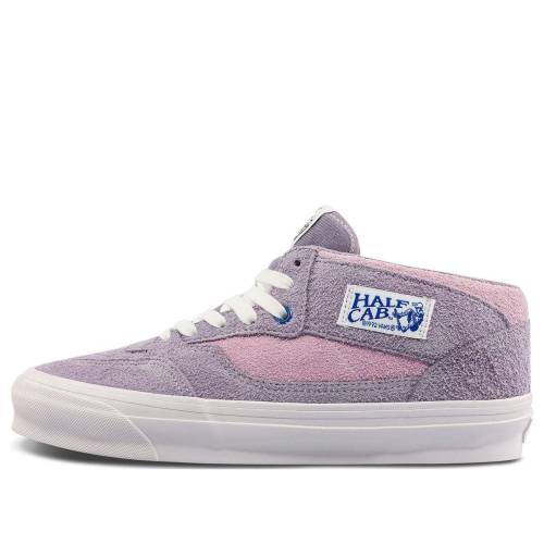 ヴァンズ バンズ ハーフ スエード スウェード 灰色 グレー ハーフキャブ 'HAIRY RIDGE' スニーカー メンズ VANS OG HALF CAB LX SUEDE - GREY VN0A3DP6NKE / GREY RIDGE｜スニケス