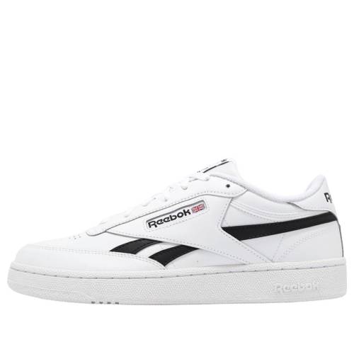 リーボック 野球クラブ 白いこと 白いこと 中核グループ 黒いこと 黒いこと \u0027WHITE BLACK\u0027 スニーカー メンズ REEBOK CLUB C REVENGE 100032883 / CLOUD WHITE CORE BLACK CLOUD