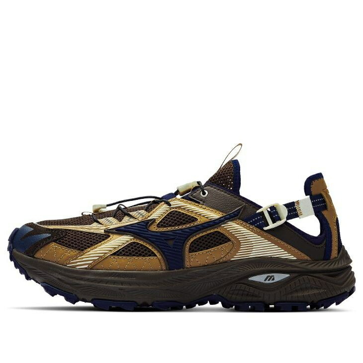 ミズノ 赤銅色 赤銅色 黒いこと 黒いこと 青み 青色 \u0027CARAMEL BROWN\u0027 スニーカー メンズ MIZUNO RACER TRAIL SE D1GH241902 / BROWN BLACK BLUE