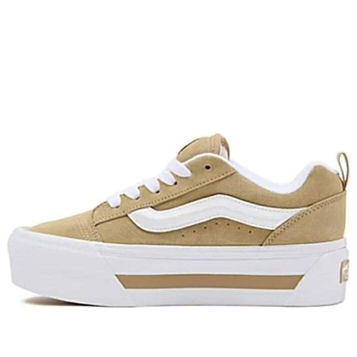 ヴァンズ バンズ 白いこと 白いこと \u0027TAN WHITE\u0027 スニーカー メンズ VANS KNU STACK VN000CP6SQ7 / TAN WHITE