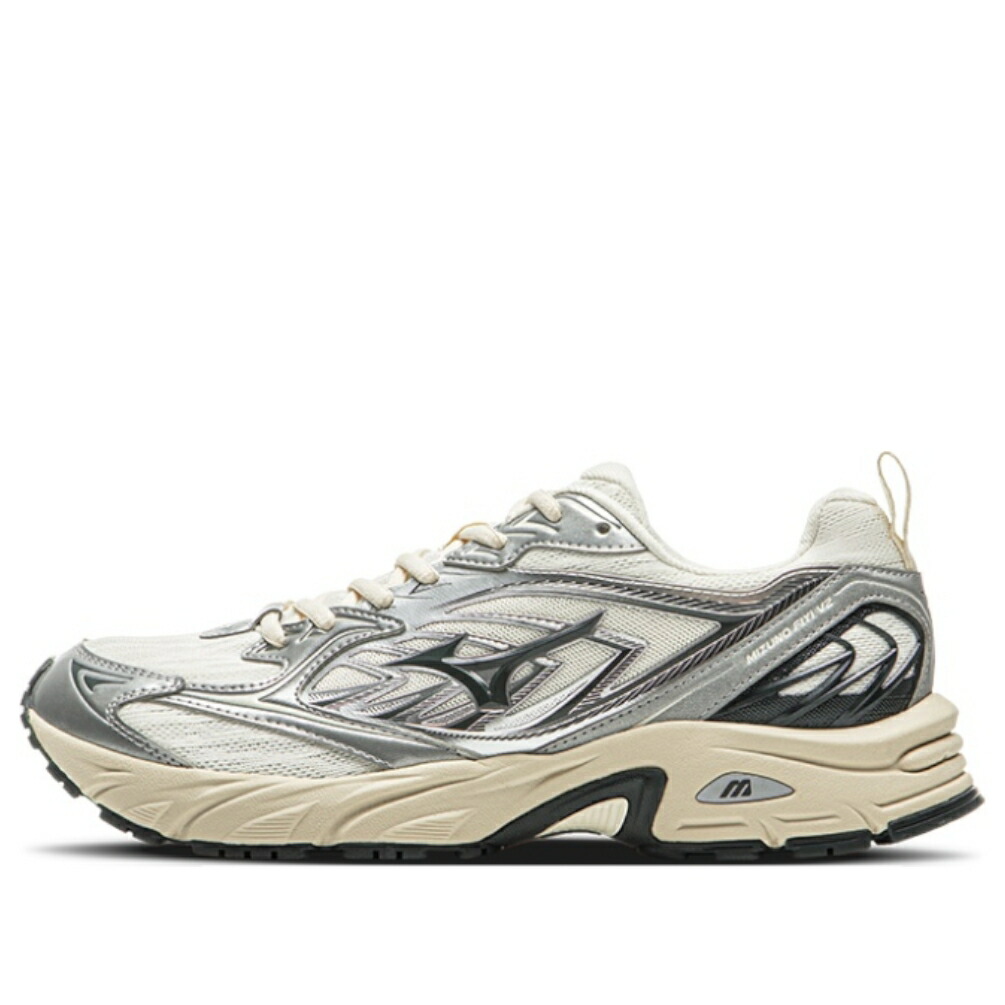 ミズノ 銀色 シルバー クリーム 灰色 グレー ILVER CREAM スニーカー メンズ MIZUNO FIYI V2 D1GH241511 / SILVER CREAM GREY