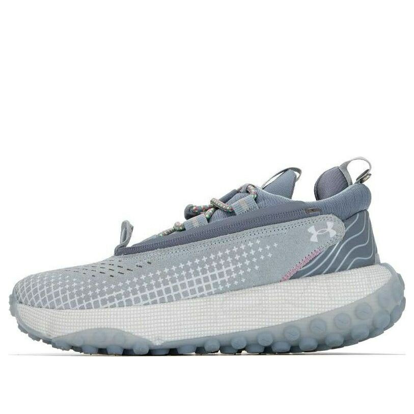青色 ブルー 灰色 グレー アンダーアーマー HARBOR BLUE スニーカー メンズ UNDER ARMOUR UNDER ARMOUR HOVR SUMMIT FAT TIRE DELTA 3024921-400 / HARBOR BLUE GRAVEL HALO GREY