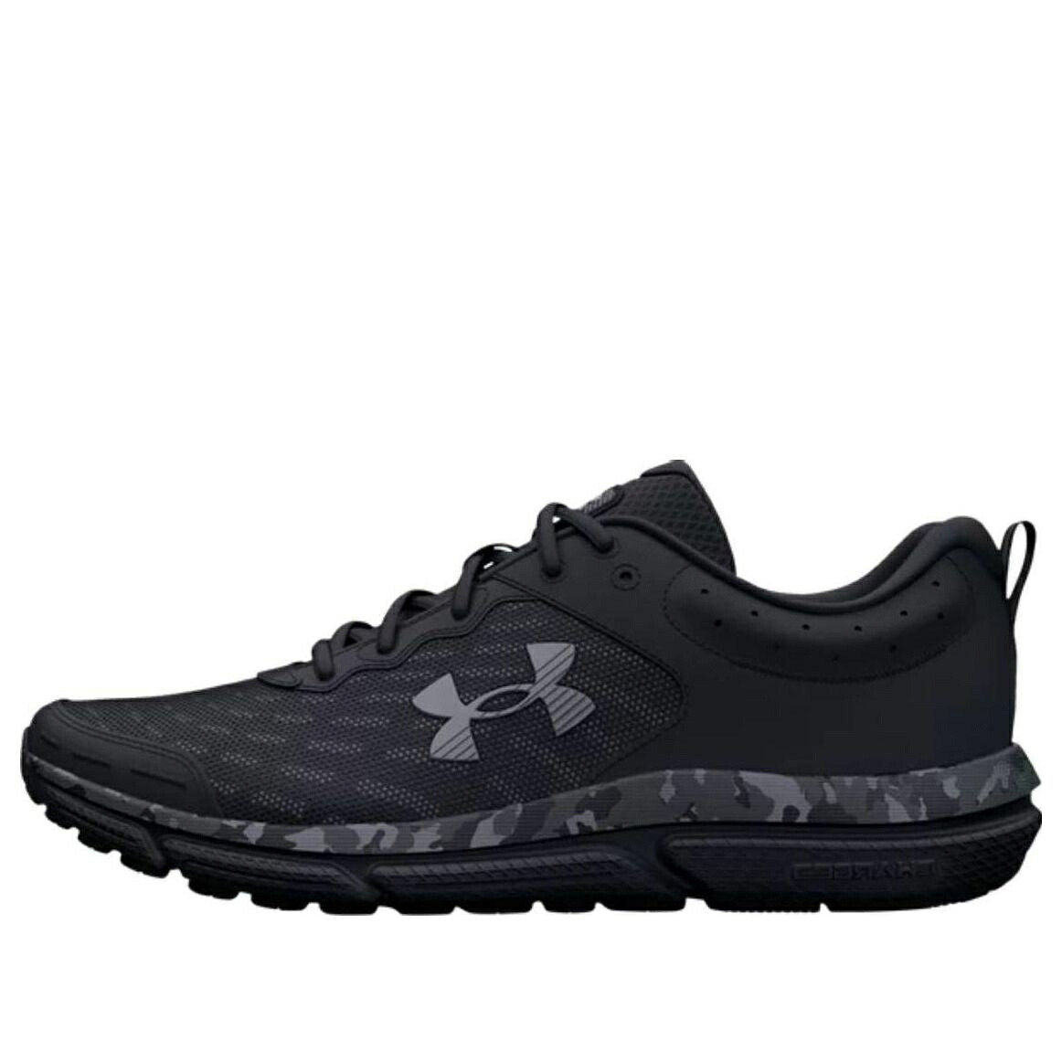 黒いこと 黒いこと 薄墨色 薄墨色 アンダーアーマー \u0027BLACK CAMO\u0027 スニーカー メンズ UNDER ARMOUR UNDER ARMOUR CHARGED ASSERT 10 3027036-001 / BLACK PITCH GREY