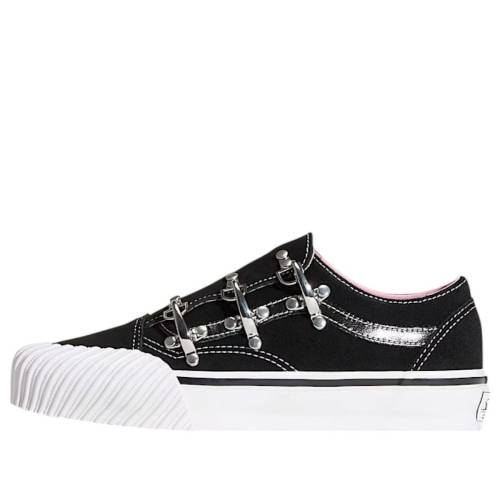 ヴァンズ バンズ プレミアム 黒色 ブラック 白色 ホワイト オールドスクール VINTAGE MODERN スニーカー メンズ VANS X KARINA ROZUNKO OLD SKOOL PREMIUM MEETS VN000EGXBA2 / BLACK WHITE