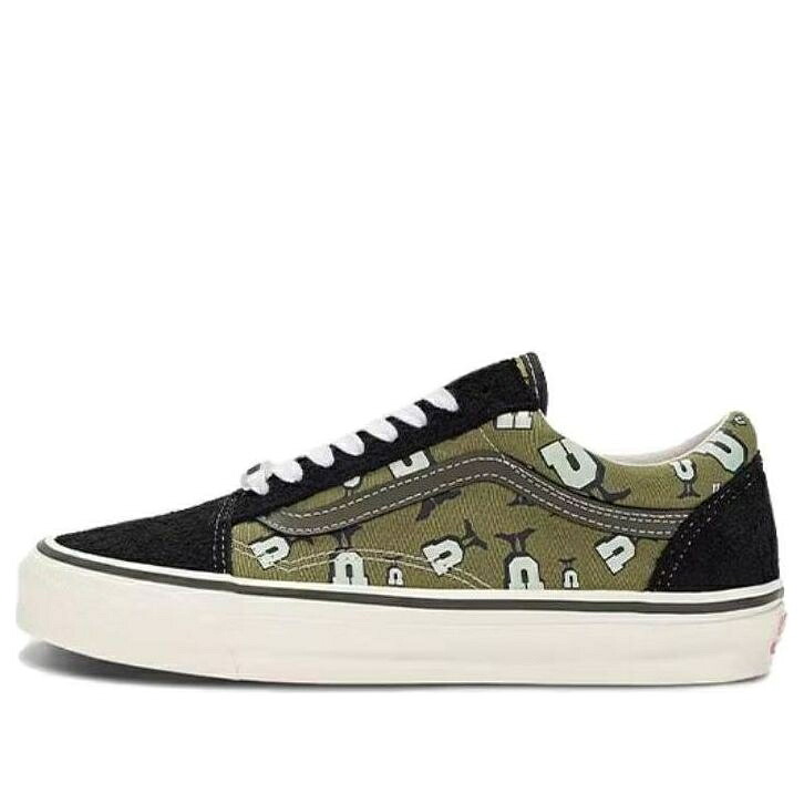 ヴァンズ バンズ アンディフィーテッド 黒いこと 黒いこと 緑 緑であること 年寄りの学院 \u0027BLACK GREEN\u0027 スニーカー メンズ VANS X UNDEFEATED OLD SKOOL U-MAN VN0A4P3XGRN / BLACK GREEN
