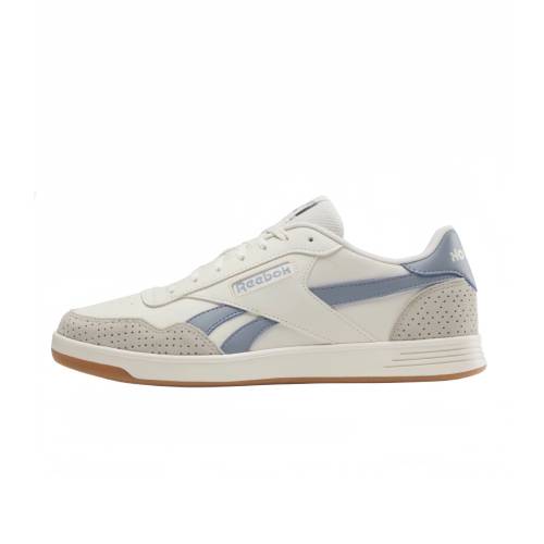 リーボック コート ベージュ 灰色 グレー 青色 ブルー 'CHALK' スニーカー メンズ REEBOK COURT ADVANCE 100074283 / BEIGE GREY BLUE