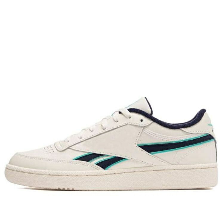 リーボック クラブ 紺色 ネイビー 'CHALK NAVY' スニーカー メンズ REEBOK CLUB C REVENGE VECTOR 100033712 / CHALK VECTOR NAVY CYBER MINT
