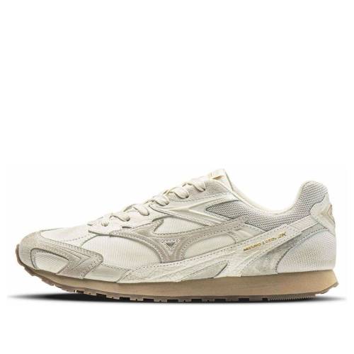 ミズノ 皮膚軟化剤 白いこと 白いこと \u0027CREAM\u0027 スニーカー メンズ MIZUNO LG 60S 2K D1GH242103 / CREAM WHITE