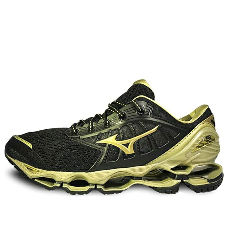 ミズノ 縮くれる ウェイブ プロフェシー 黒いこと 黒いこと ゴールド \u0027BLACK GOLD\u0027 スニーカー メンズ MIZUNO WAVE PROPHECY 9 J1GC200050 / BLACK GOLD