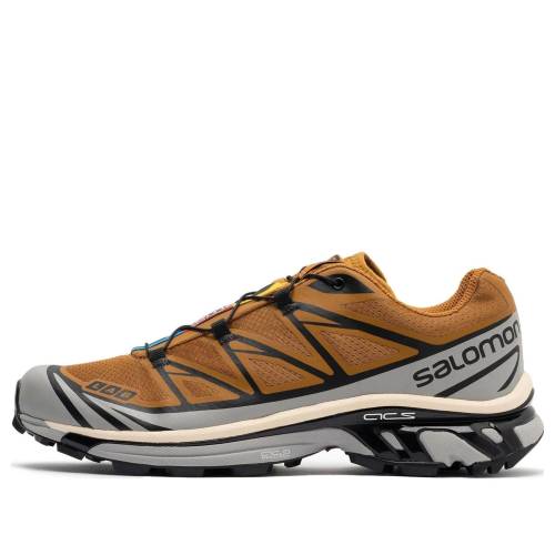 サロモン ローズ 茶色 ブラウン 灰色 グレー グレイ QUARRY CLOUD スニーカー メンズ SALOMON XT-6 CATHAY SPICE ROSE 471365 / BROWN GRAY