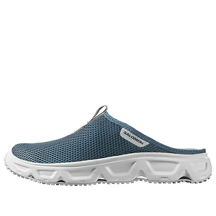サロモン サンダル 青み 青色 白いこと 白いこと パール 6.0 \u0027BLUE ASHES\u0027 スニーカー メンズ SALOMON REELAX SLIDE 471123 / BLUE ASHES WHITE PEARL BLUE