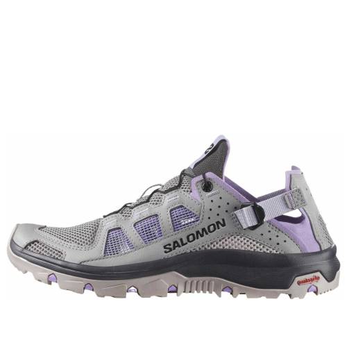 サロモン 紫 バイオレット GULL TULIP スニーカー メンズ SALOMON TECHAMPHIBIAN 5 VIOLET 477991 / GULL VIOLET TULIP