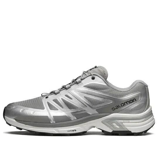 サロモン しろがね色 しろがね色 薄墨色 薄墨色 \u0027SILVER GREY\u0027 スニーカー メンズ SALOMON XT-WINGS 2 472877 / SILVER GREY メンズ靴-スニーカー