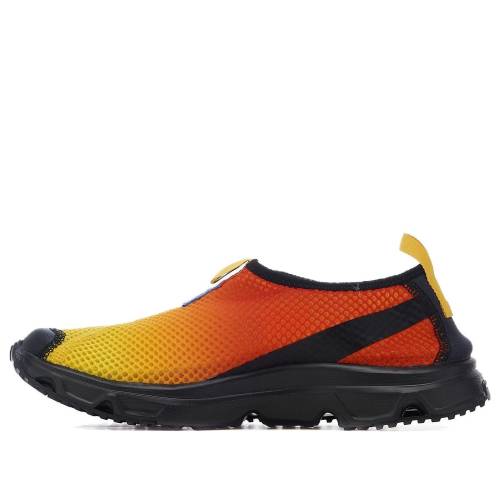 サロモン ご機嫌 黒いこと 黒いこと 橙 オレンジ色 3.0 \u0027BLACK RED\u0027 スニーカー メンズ SALOMON RX MOC HIGH RISK 472982 / BLACK ORANGE