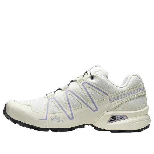 サロモン 白色 ホワイト 紫 パープル WHITE PURPLE スニーカー メンズ SALOMON SPEEDCROSS 3 477234 / WHITE PURPLE