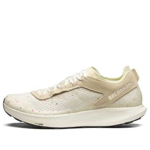 サロモン 編み物 砂色 砂子 \u0027VANILLA ICE\u0027 スニーカー メンズ SALOMON PULSAR PRG KNIT 471872 / VANILLA ICE BLEACHED SAND ALOE