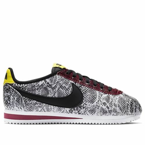 楽天市場 ナイキ レディース クラシック コルテッツ レザー クラシックコルテッツ Snakeskin スニーカー Nike Womens Wmns Leather White Team Red Speed Yellow Black Ct スニケス
