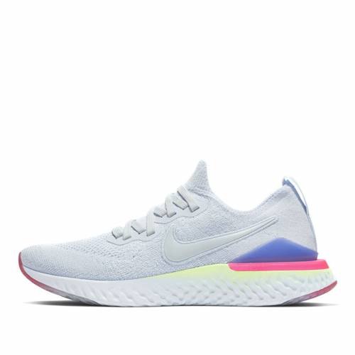 ナイキ レディース エピック リアクト 青味 青み スニーカー Epic Nike Womens Wmns React Flykint 2 Marathon Running Shoes Sneakers Hydrogen Blue Sapphire Nenewsroom Com