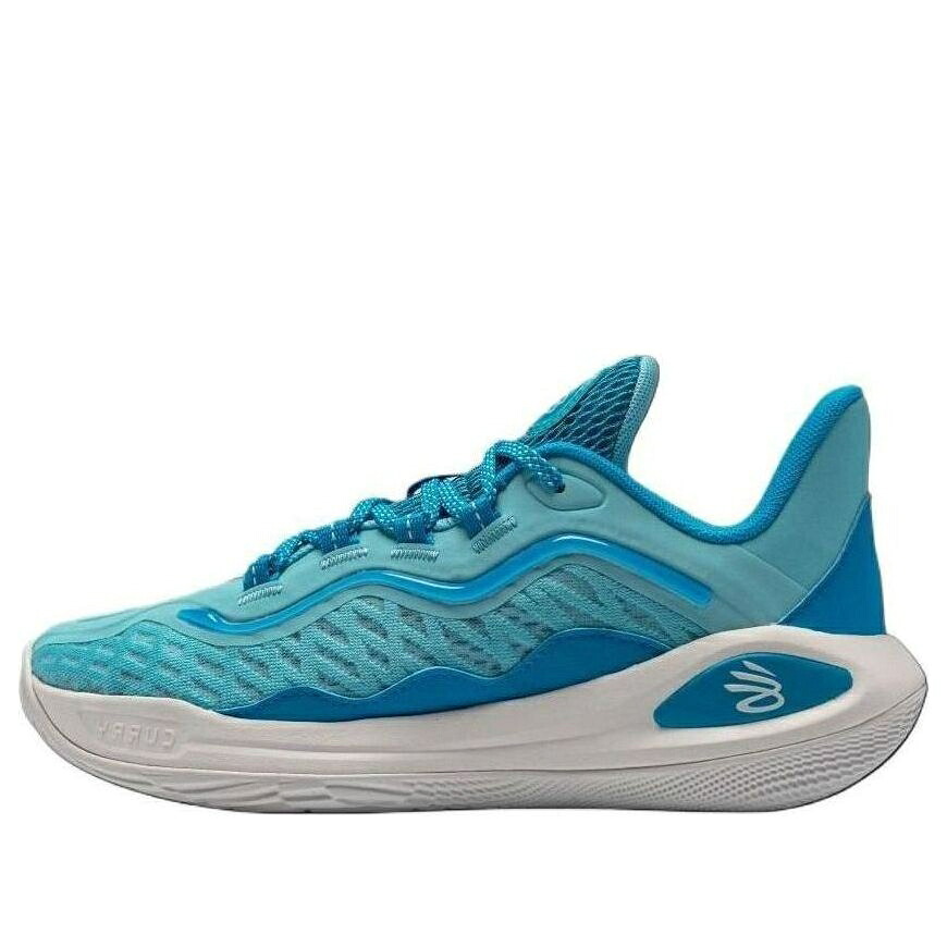 カリー 青味 青み 白いこと 白いこと アンダーアーマー \u0027MOUTHGUARD\u0027 御坊っちゃん キッズ UNDER ARMOUR (GS) UNDER ARMOUR CURRY 11 3027830-400 / BLUE WHITE もの言う花 マタニティ スニーカー