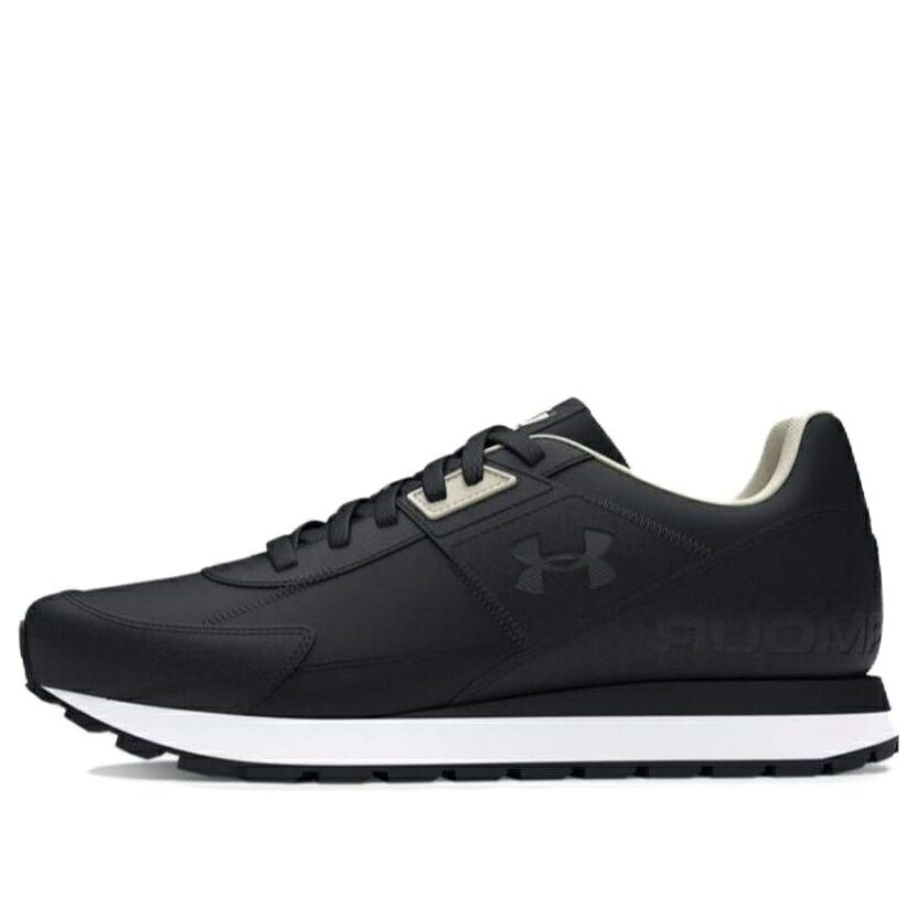 黒色 ブラック 白色 ホワイト アンダーアーマー 'BLACK WHITE' スニーカー メンズ UNDER ARMOUR UNDER ARMOUR ESSENTIAL RUNNER 3028408-001 / BLACK WHITE