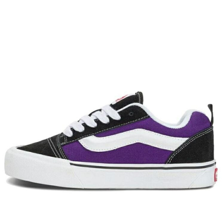 ヴァンズ バンズ 黒色 ブラック 紫 パープル PURPLE スニーカー メンズ VANS KNU SKOOL 2-TONE BLACK VN0009QCB5P / PURPLE BLACK