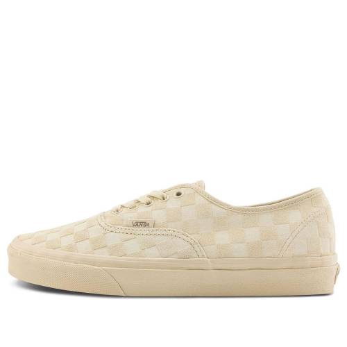 ヴァンズ バンズ オーセンティック ベージュ 白いこと 白いこと \u0027MONO TAN\u0027 スニーカー メンズ VANS AUTHENTIC CHECKERBOARD VN0009PVTAN / BEIGE WHITE